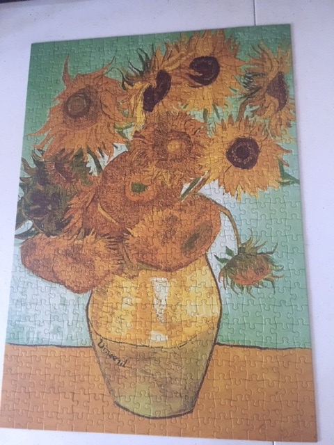 sunflower jigsaw
